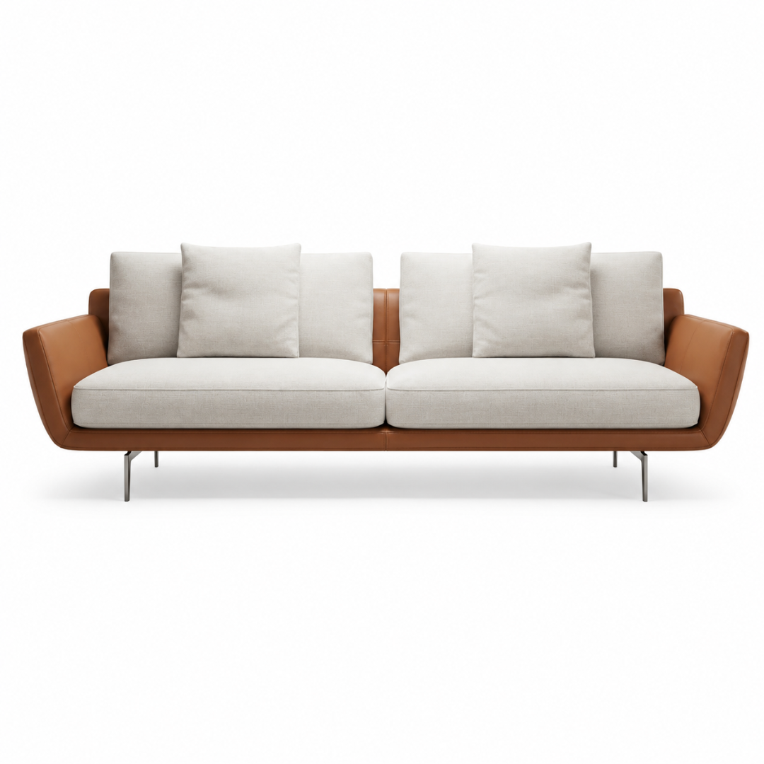 3 Seater Sofa with Italian Sofa and Premium Upholstery Designed for Luxury Comfort