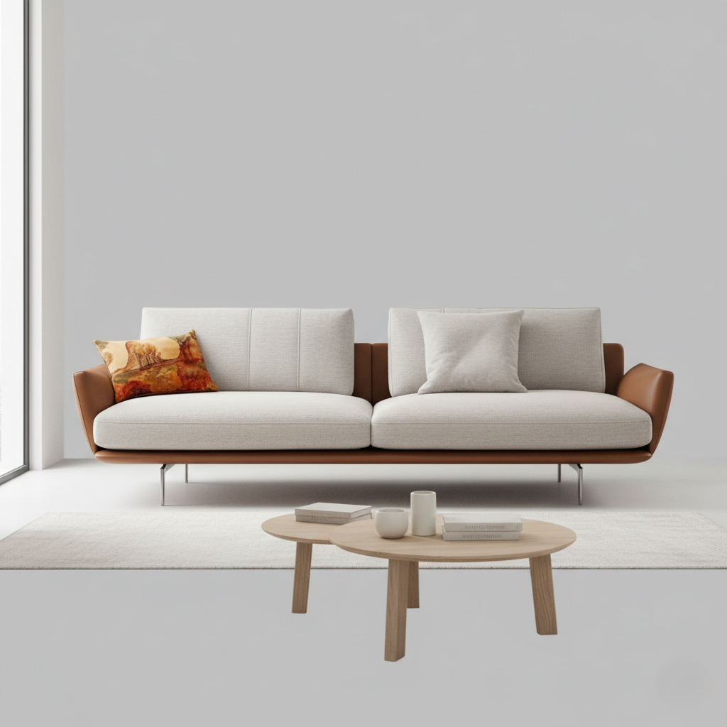 3 Seater Sofa with Italian Sofa and Premium Upholstery Designed for Luxury Comfort