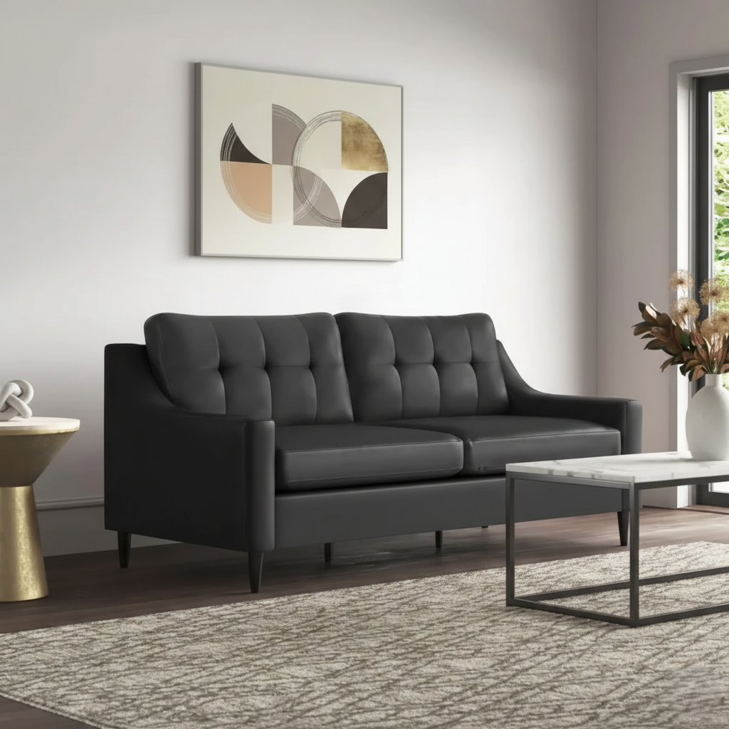 2 Seater sofa Modern Design,Crafted for Luxury Comfort and Style Enhancing,Modern Living Room Interiors