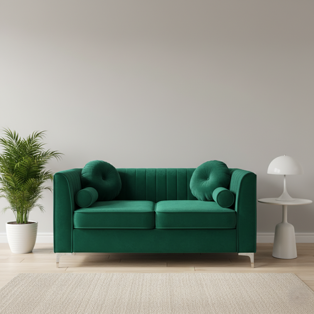 2 Seater Sofa with Unique Design, Modern Design, and Comfortable sofa for Living Room