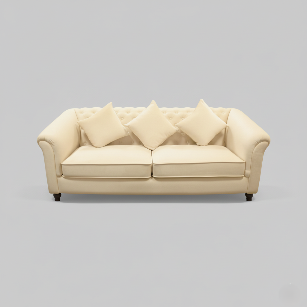 3 सीटर सोफा आधुनिक डिज़ाइन, घर के फर्नीचर के लिए, मखमली असबाब के साथ और लिविंग रूम के लिए पूरी तरह से गद्देदार, उच्च और प्रीमियम गुणवत्ता