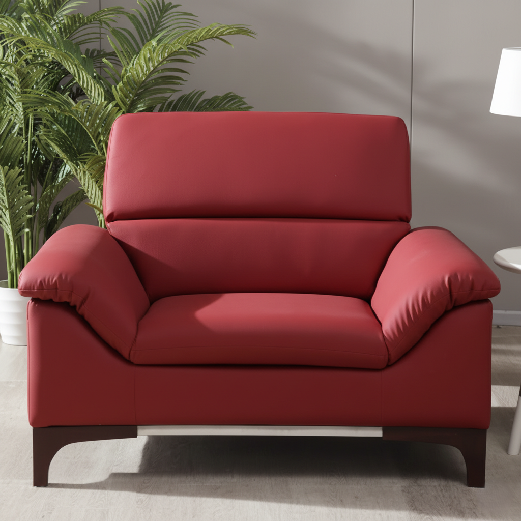 1 Seater Sofa with High End Italian Sofa Crafted for Comfort Luxury Living Room Style