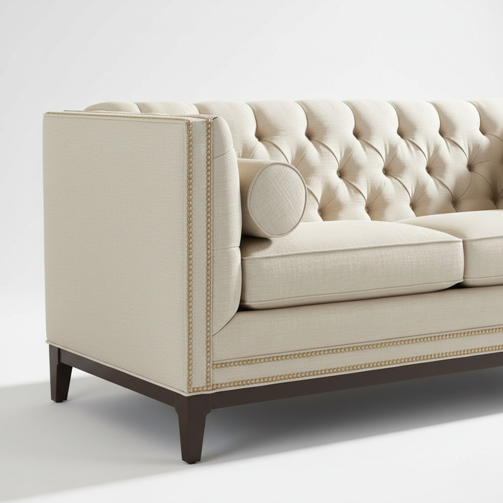 2 Seater Luxury Italian Sofa with Modern Design for Living Room Comfort Style Durability