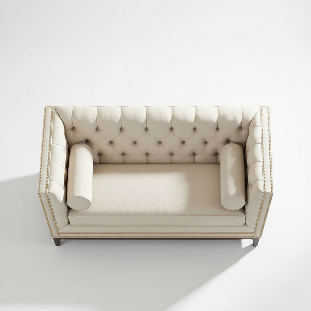 2 Seater Luxury Italian Sofa with Modern Design for Living Room Comfort Style Durability