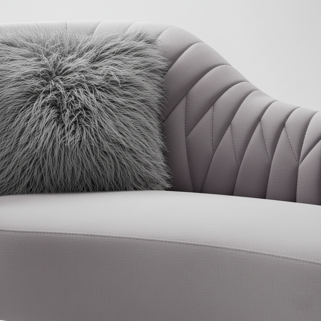 3 सीटर सोफा होम फर्नीचर लक्ज़री अपहोल्स्ट्री वेलवेट मरांडी लकड़ी और प्लाई संरचना और धातु के पैर