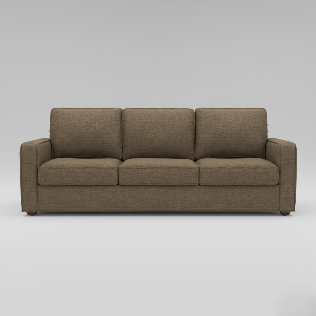 3-Seater Sofa for Home Furniture with Solid Wooden Frame and Comfortable