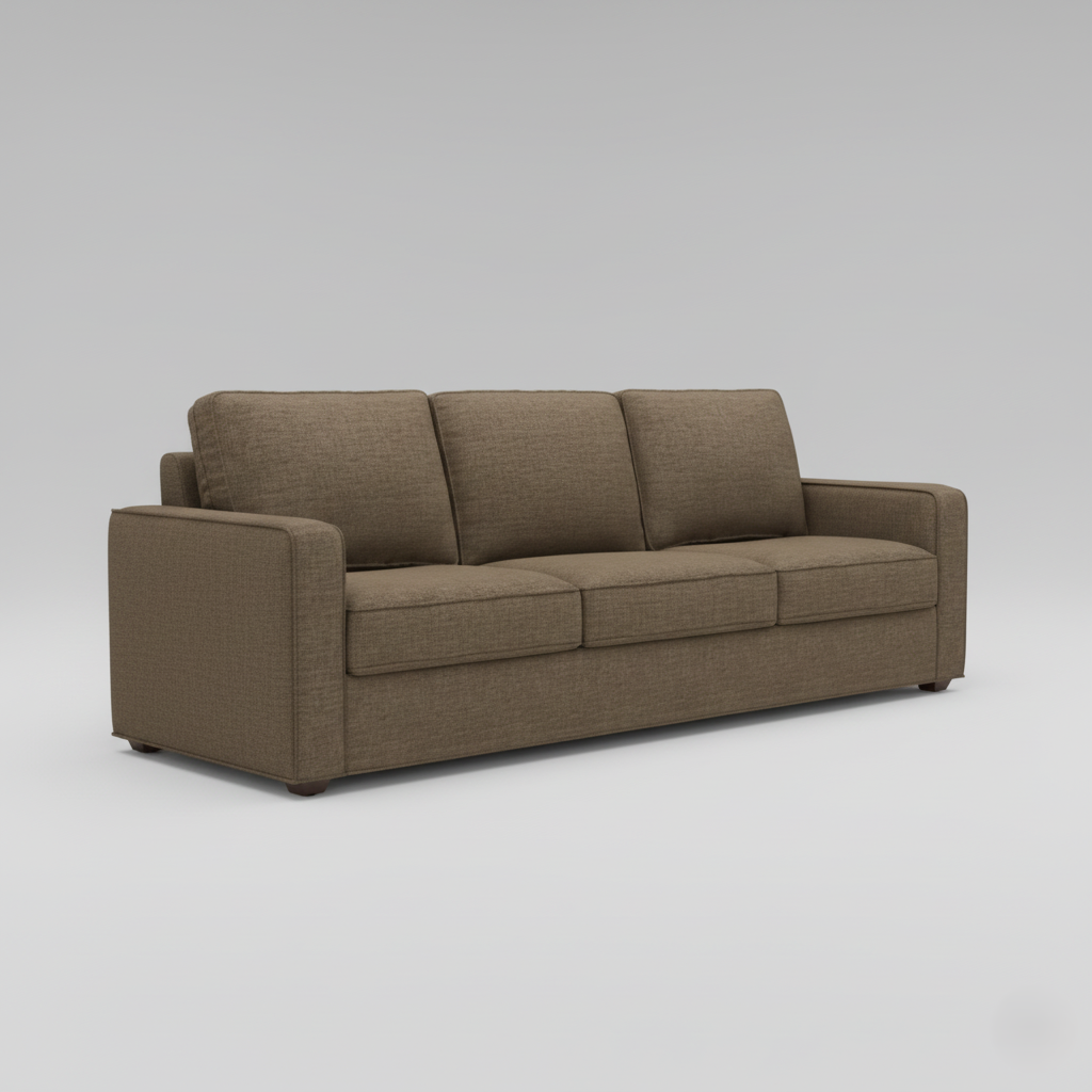 3-Seater Sofa for Home Furniture with Solid Wooden Frame and Comfortable