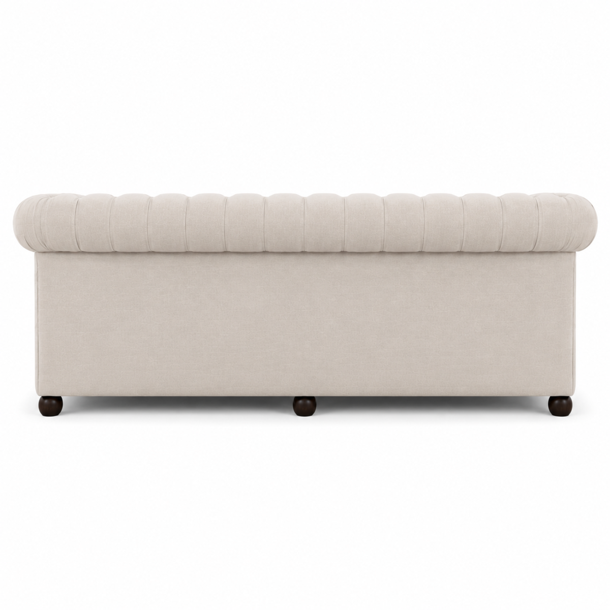 Best 3 Seater Chesterfield Sofa Fabric Cotton Line Blend Sofa with Frame Marandi wood & Soft Padded High Quality