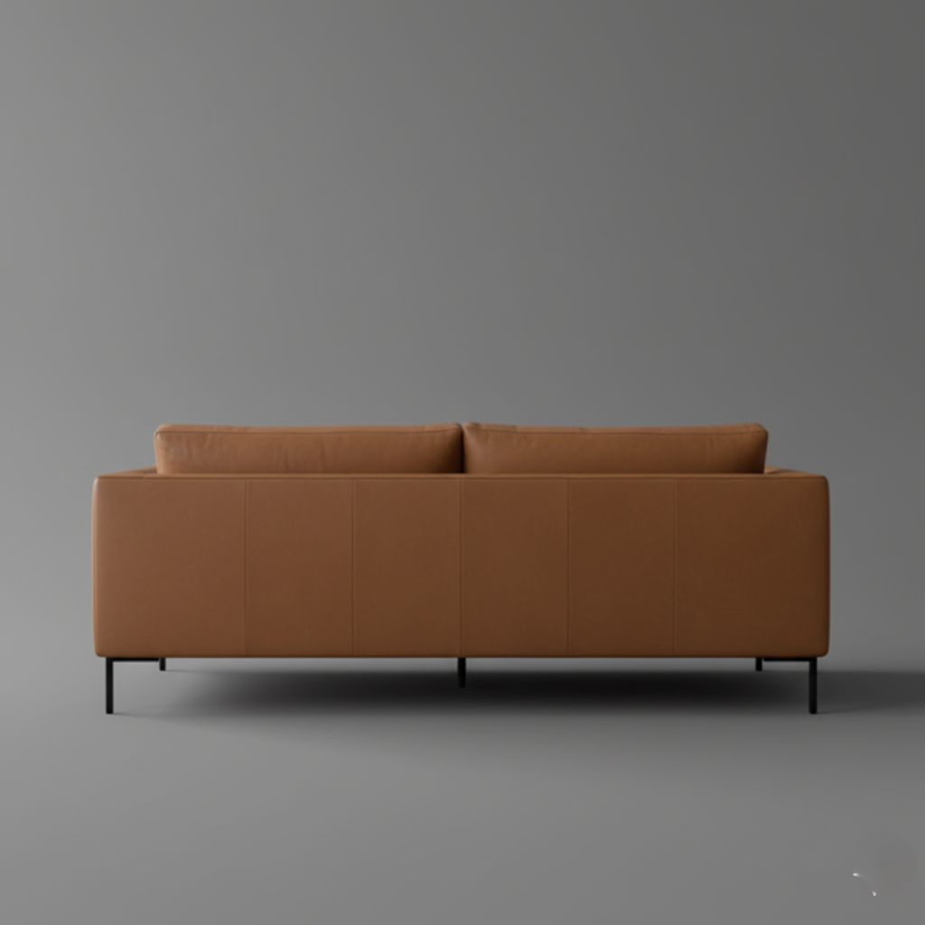 ৩ সিটের সোফা, ঘরের আসবাবের জন্য আধুনিক ডিজাইন, প্লাই এবং আপহোলস্ট্রি দিয়ে তৈরি, লেদারেট, টেকসই এবং আরামদায়ক প্যাডেড, বসার ঘরের জন্য উপযুক্ত।