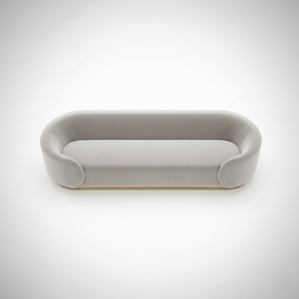 3 सीटर सोफा, आधुनिक डिज़ाइन, प्लाई में फ्रेम और पूरी तरह से असबाबवाला, मुलायम सीटिंग, उच्च गद्देदार स्टाइलिश सोफा