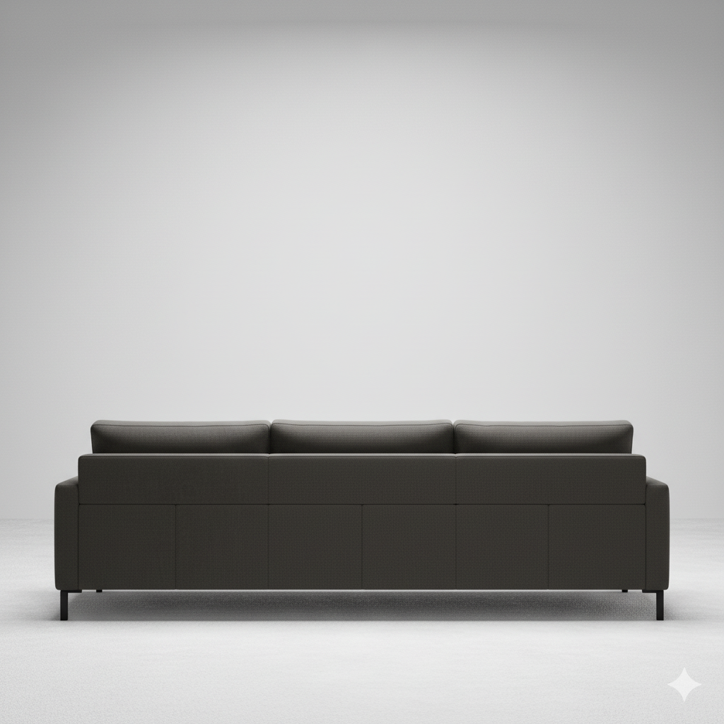 L-Shaped Corner Sofa Luxury Design Made in Marandi with Boucle fabric, Soft Seating 32 Density foam, High Quality Sofa for Living Room