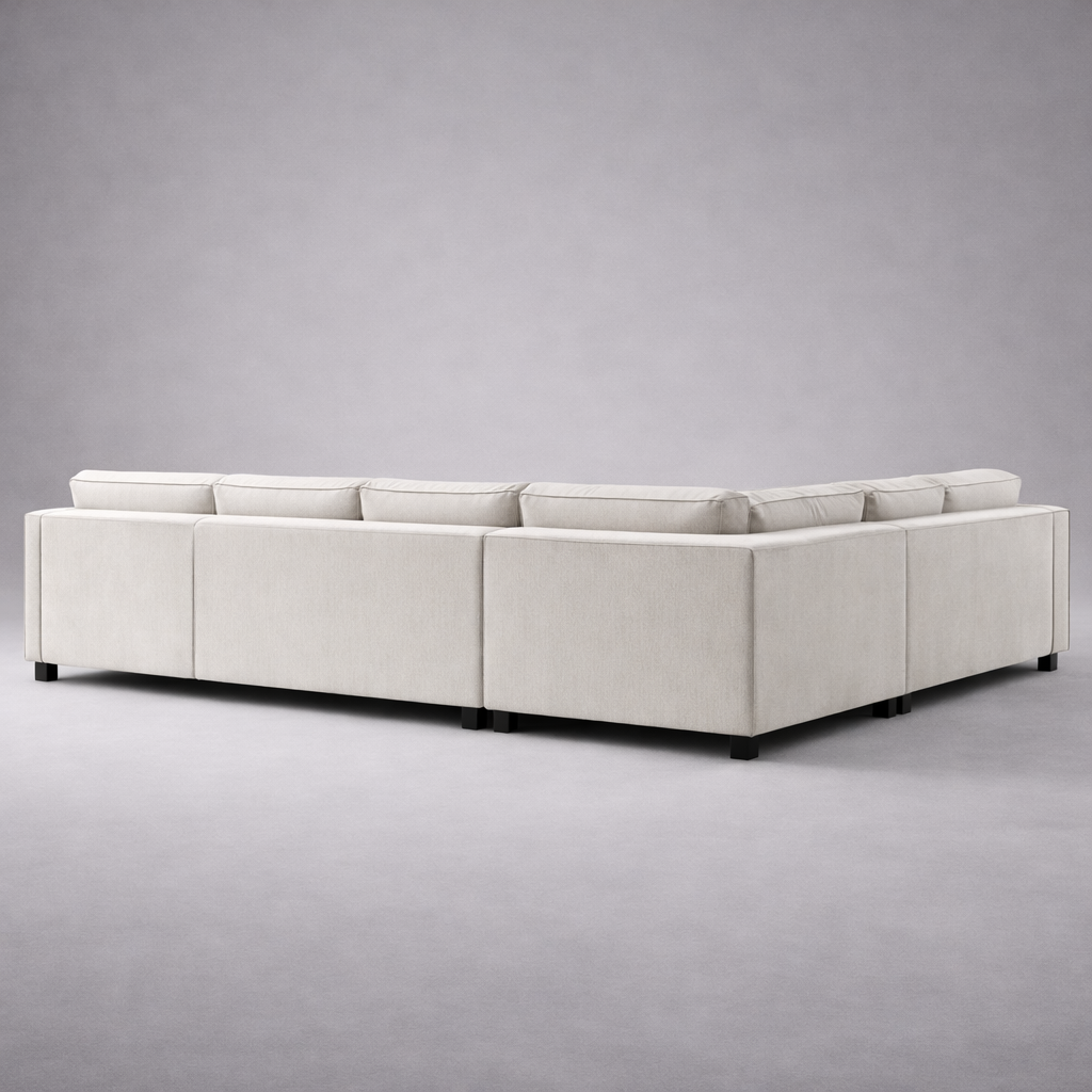 L-Shape sofa Modern Design Durable and Comfort Seating & Support Padded Perfect for living Room