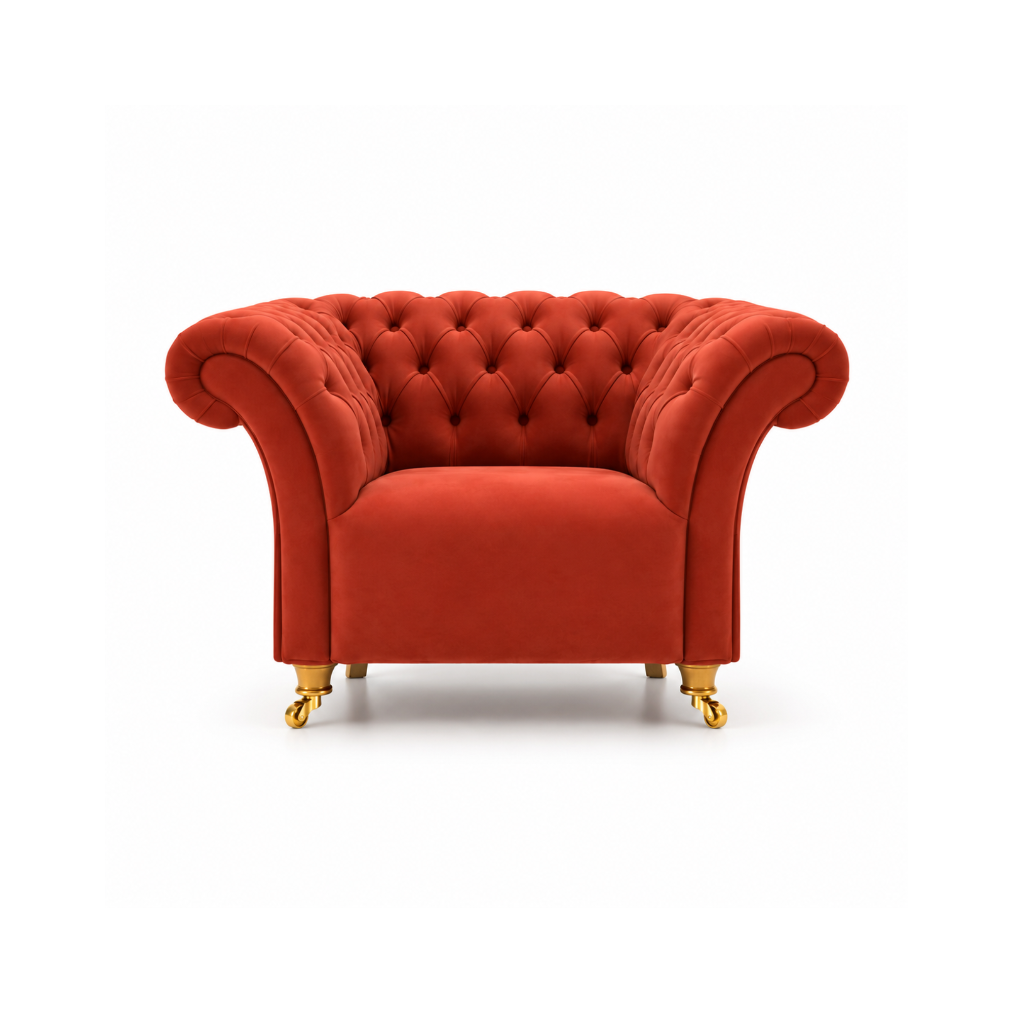 3 Spacious Seater chesterfield sofa Premium Quality Sofa and Suede fabric Durable & Comfortable Padded Perfect for living Room-Pink