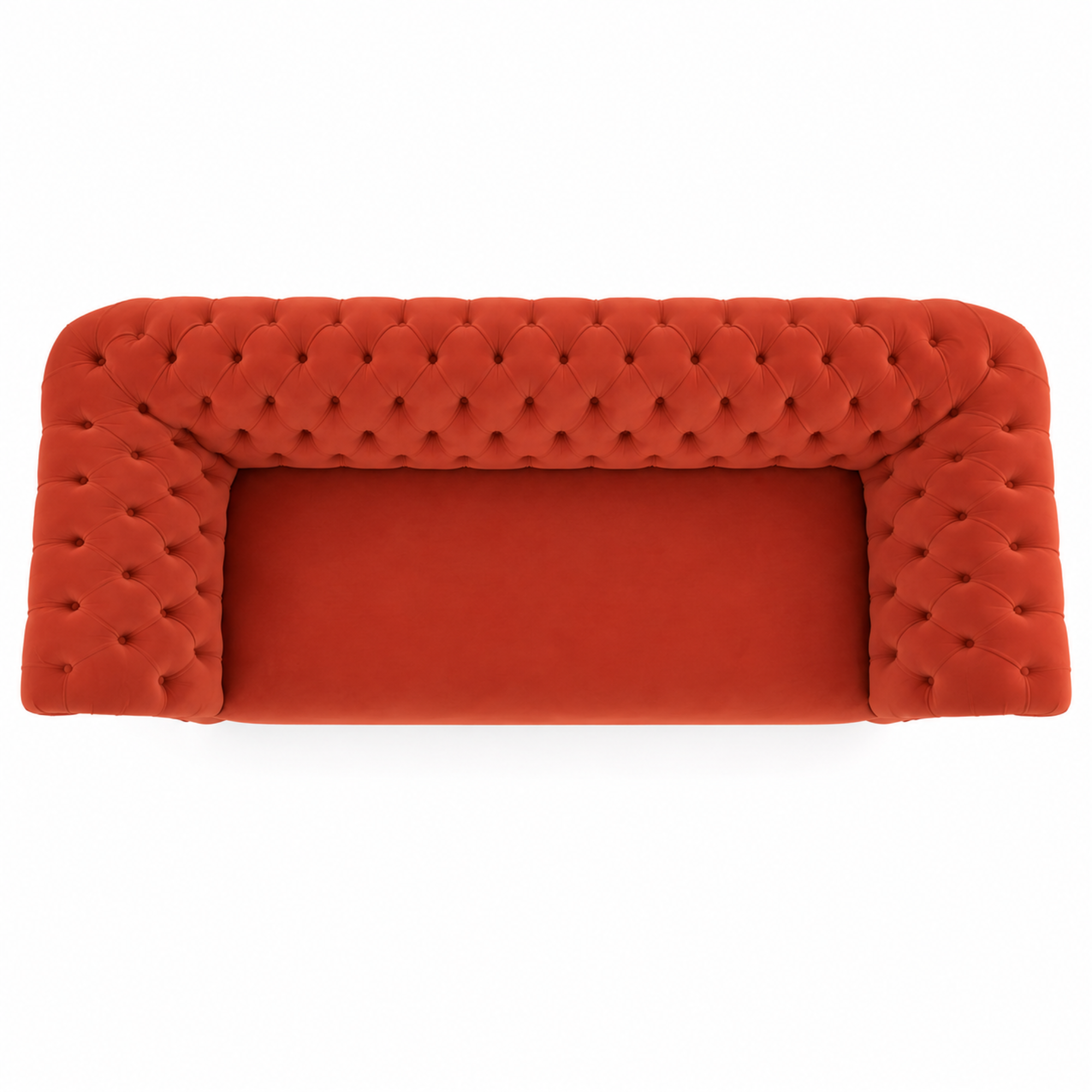 3 Spacious Seater chesterfield sofa Premium Quality Sofa and Suede fabric Durable & Comfortable Padded Perfect for living Room-Pink