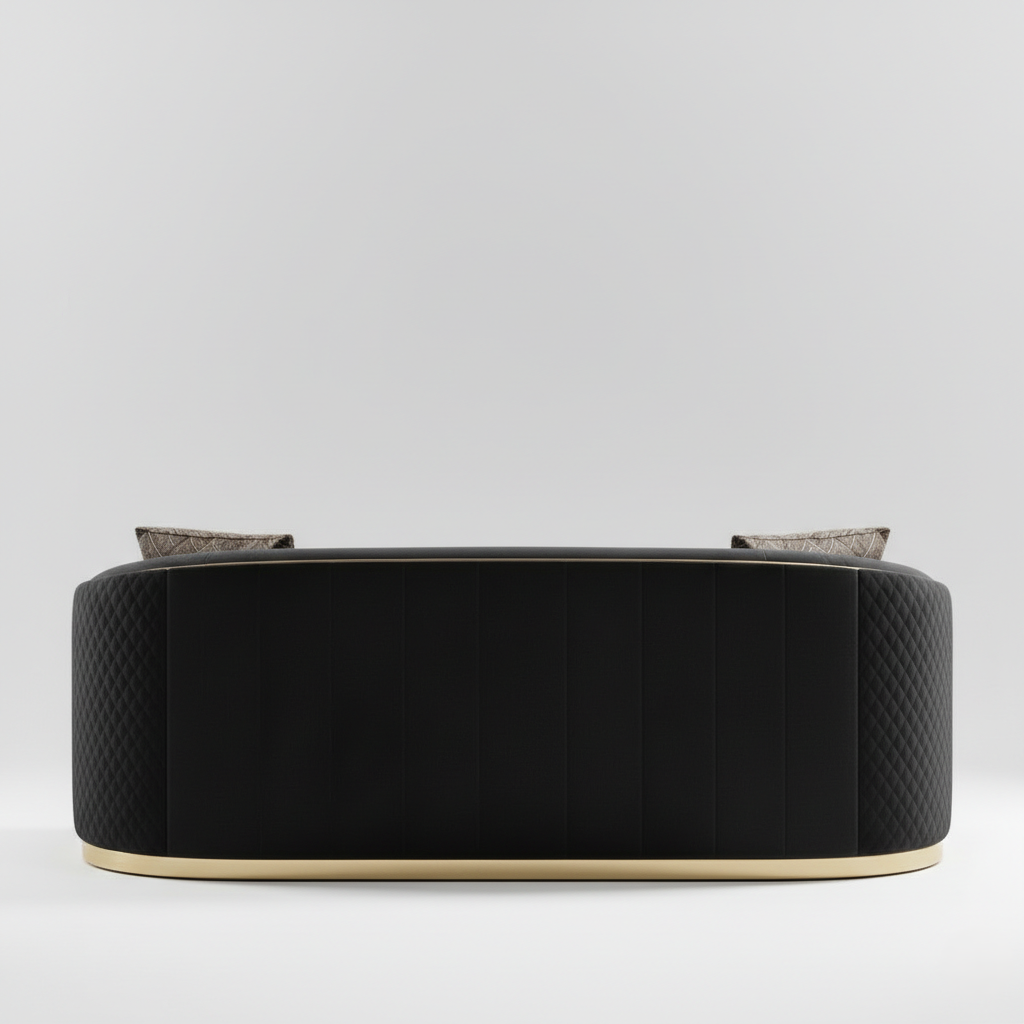 3 सीटर सोफा आधुनिक डिजाइन और मखमली कपड़े से बना, टिकाऊ और आरामदायक, गद्देदार, लिविंग रूम के लिए बिल्कुल सही