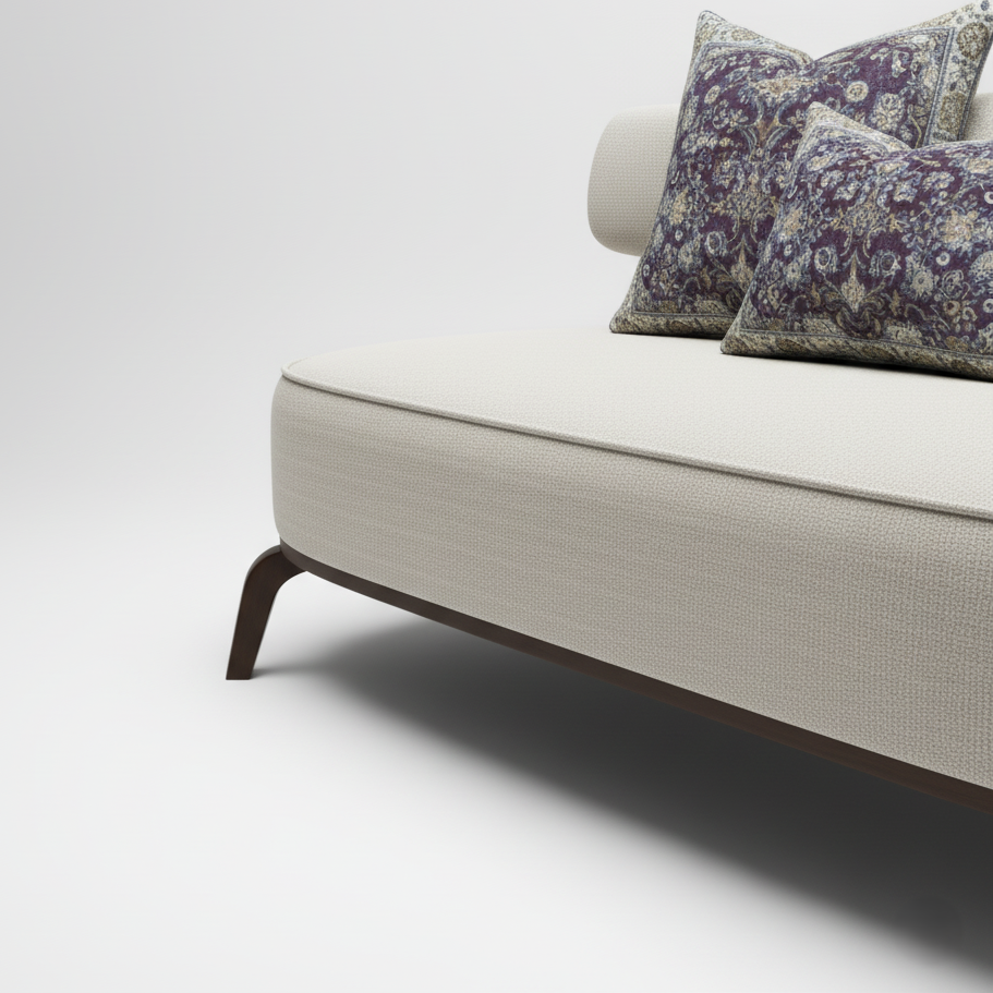 Luxurious and Modern 2-Seater Sofa with Elegant Design and Premium Upholstery for Contemporary Living Room and Home