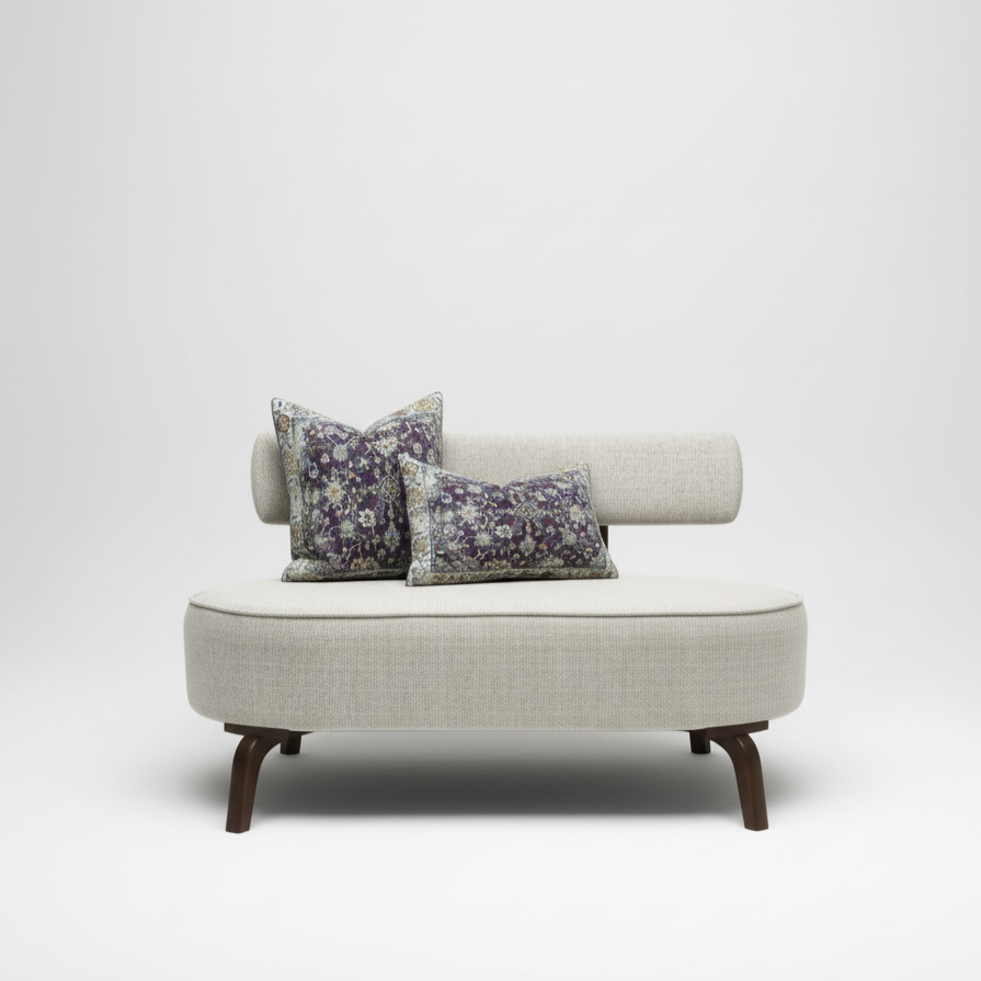 Luxurious and Modern 2-Seater Sofa with Elegant Design and Premium Upholstery for Contemporary Living Room and Home