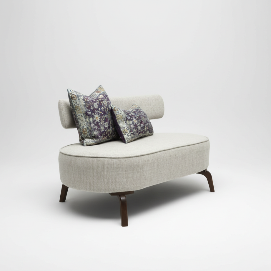 Luxurious and Modern 2-Seater Sofa with Elegant Design and Premium Upholstery for Contemporary Living Room and Home