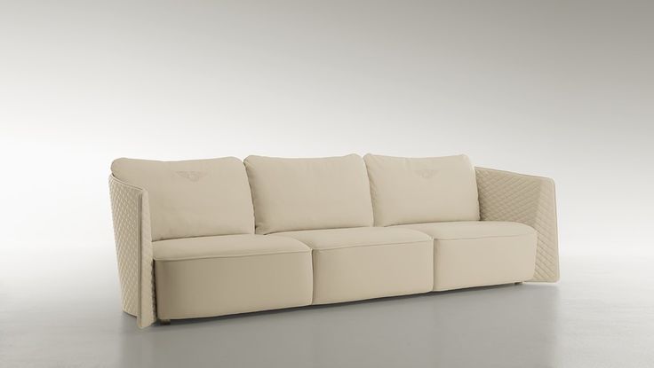 3 Seater Sofa For Home and Furniture Leatherette Upholstery Modern and Durable Design for Living Room-White