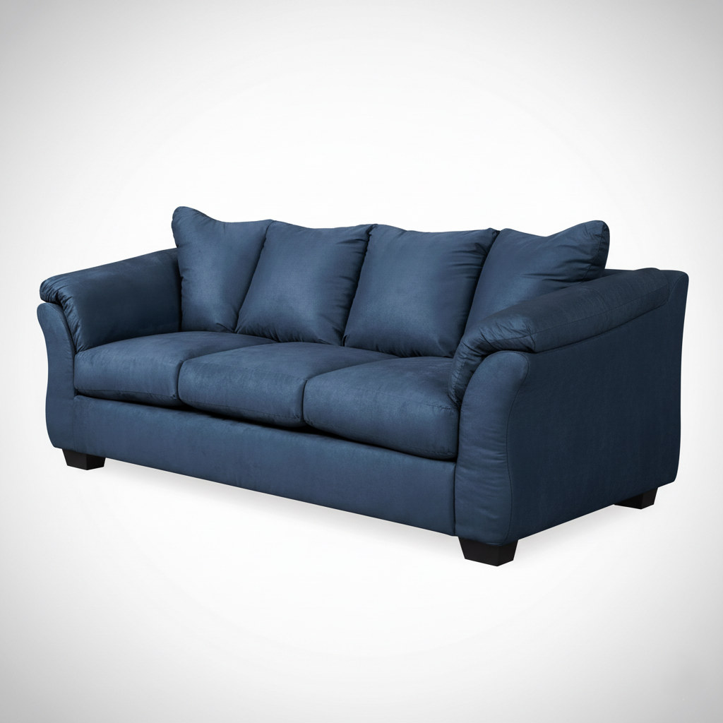 3 Seater Sofa for Home Furniture Fabric Upholstery Modern And Durable Design For Living Room