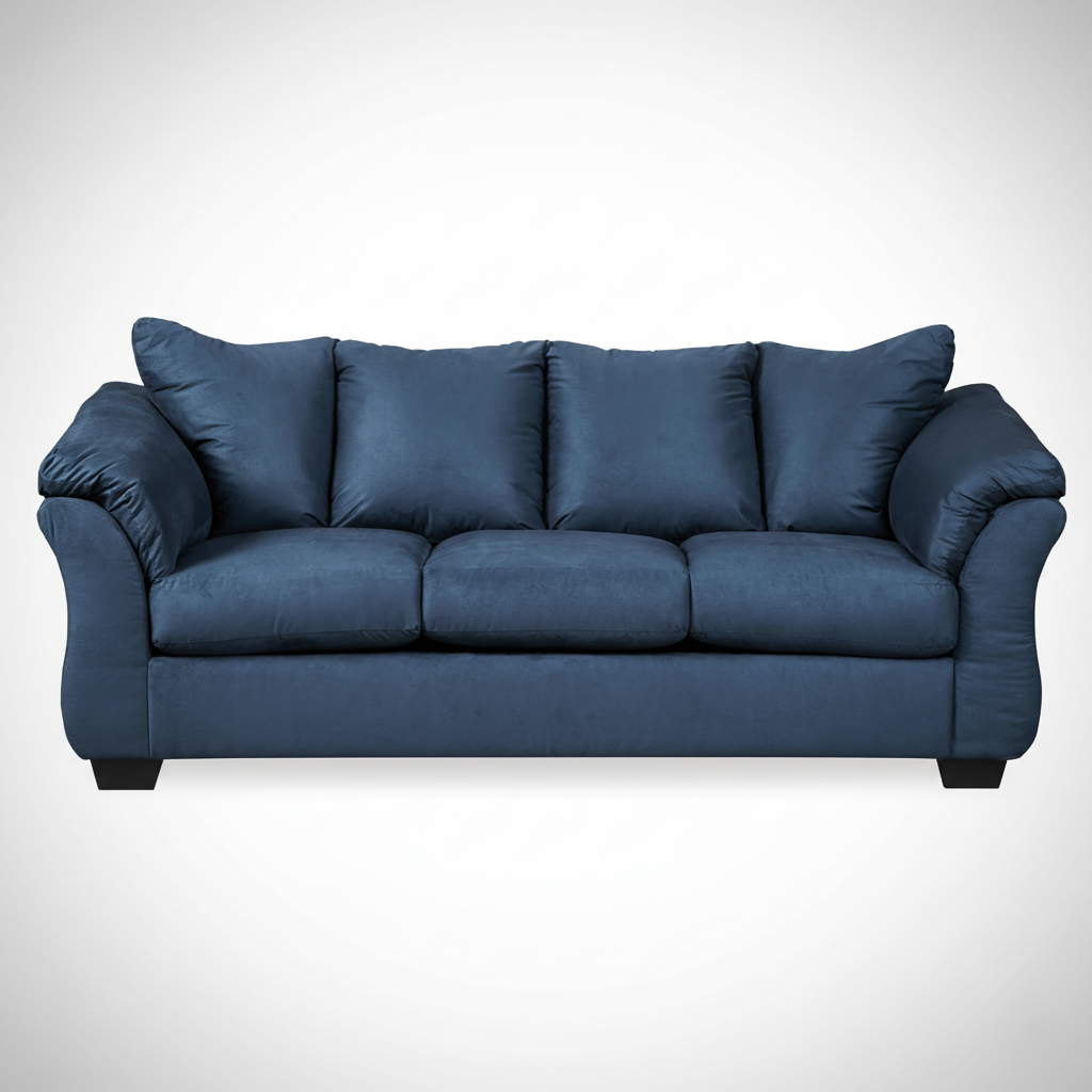3 Seater Sofa for Home Furniture Fabric Upholstery Modern And Durable Design For Living Room