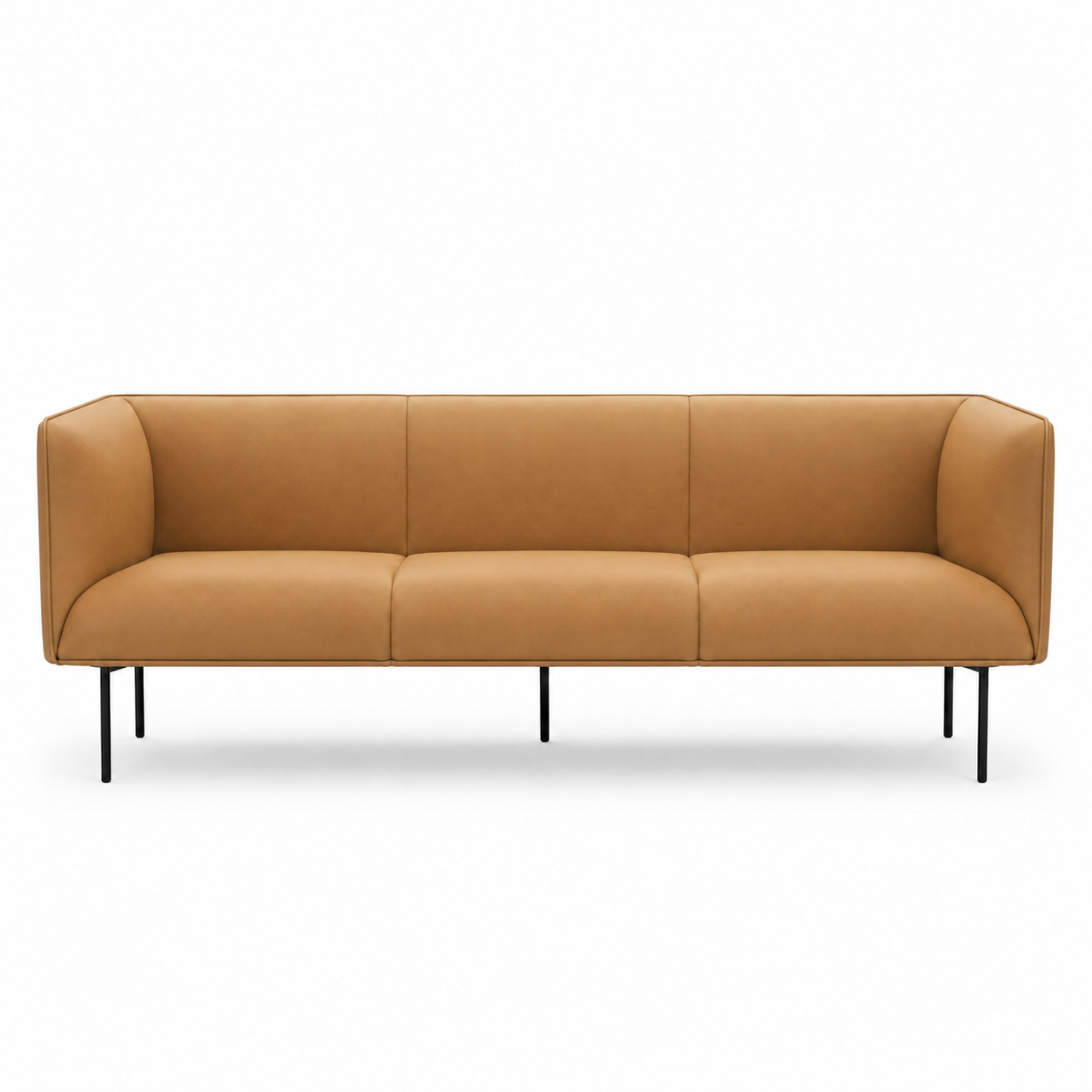 3-Seater Sofa For Home Furniture Modern Design Upholstery Pu Leatherette and Comfortable Seating for Living Room