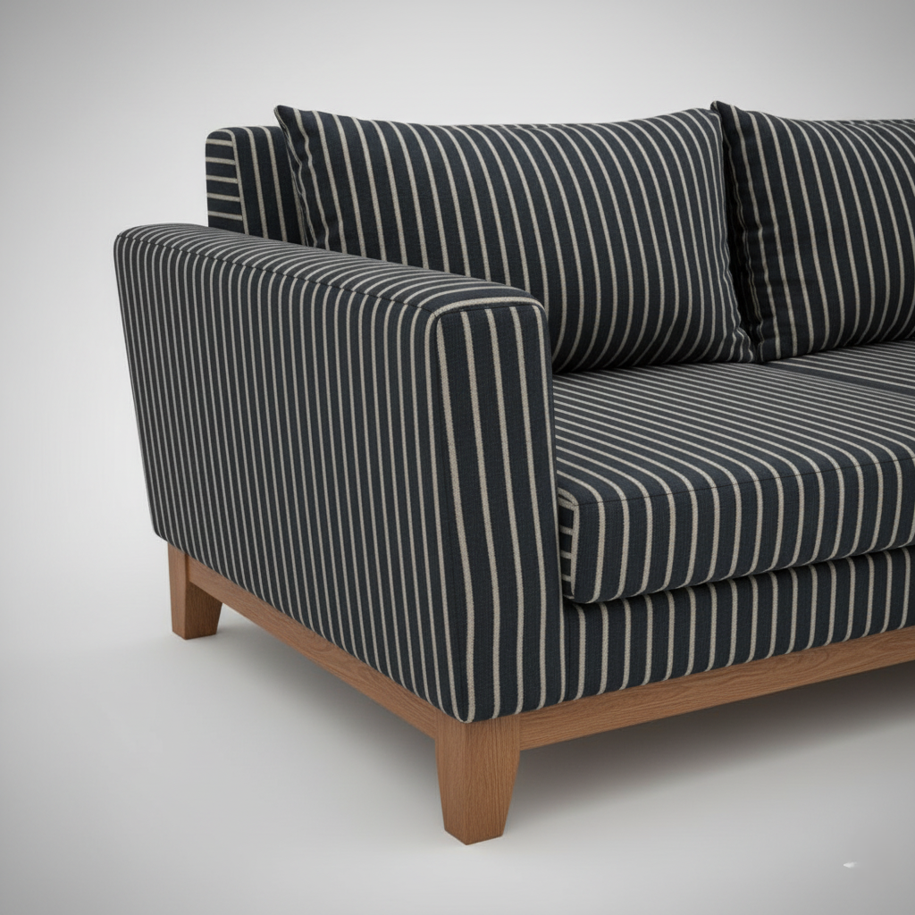 3 Seater Sofa For Home Furniture Upholstery Velvet Modern And Durable Design For Living Room