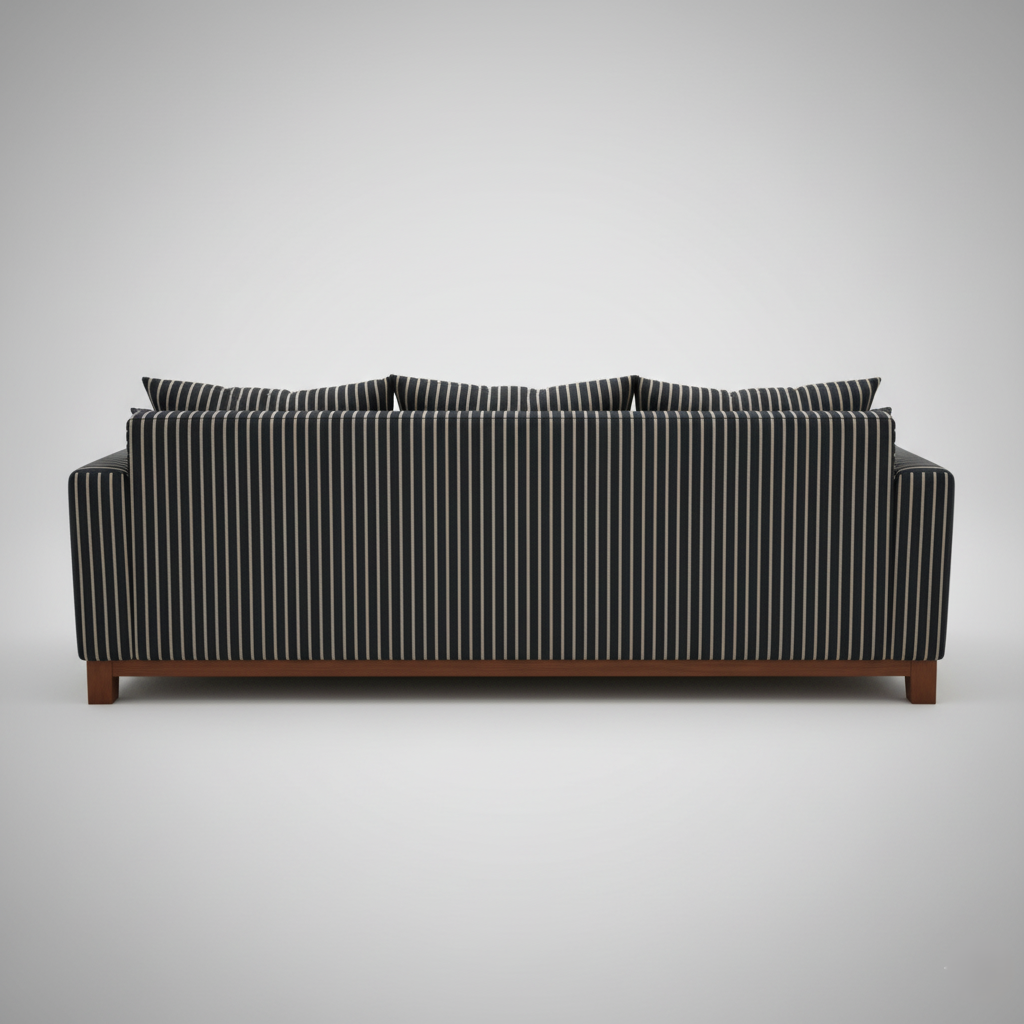 3 Seater Sofa For Home Furniture Upholstery Velvet Modern And Durable Design For Living Room