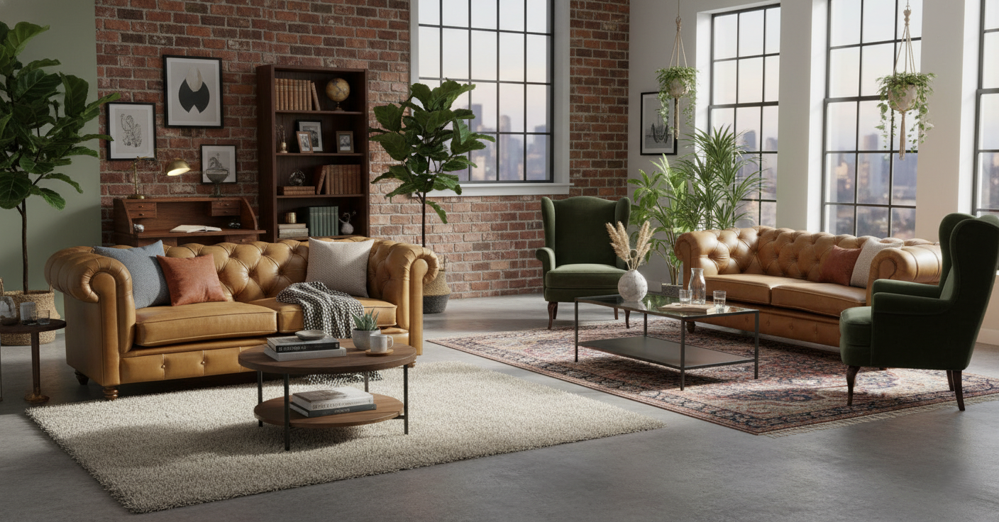 Large Chesterfield 2 Seater Sofa for Upholstery PU Leatherette Modern Comfortable Durable Tufted Back Design For Living and Drawing Room