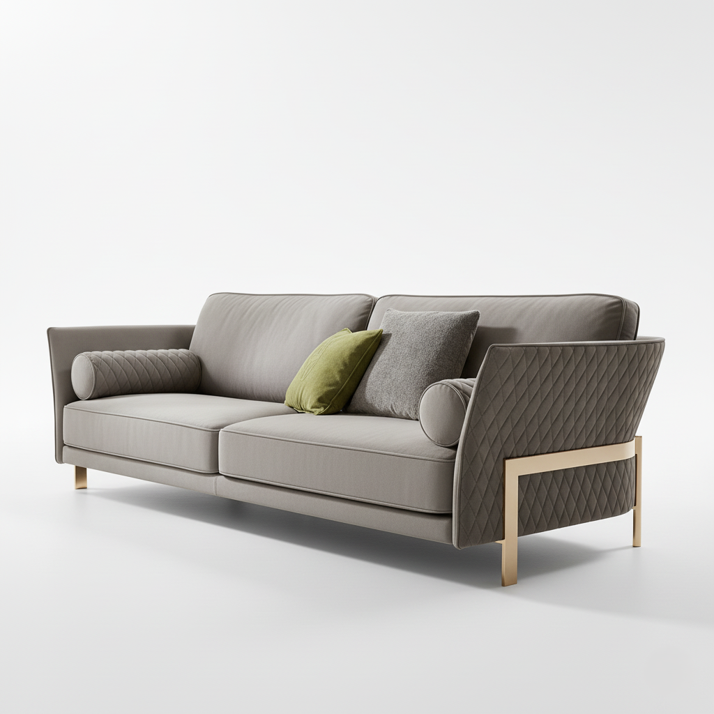 3 Seater Modular Sofa Luxury Italian Design with Premium Velvet Upholstery, Plush Cushions, Durable Wooden Base, Stylish Modern Comfort