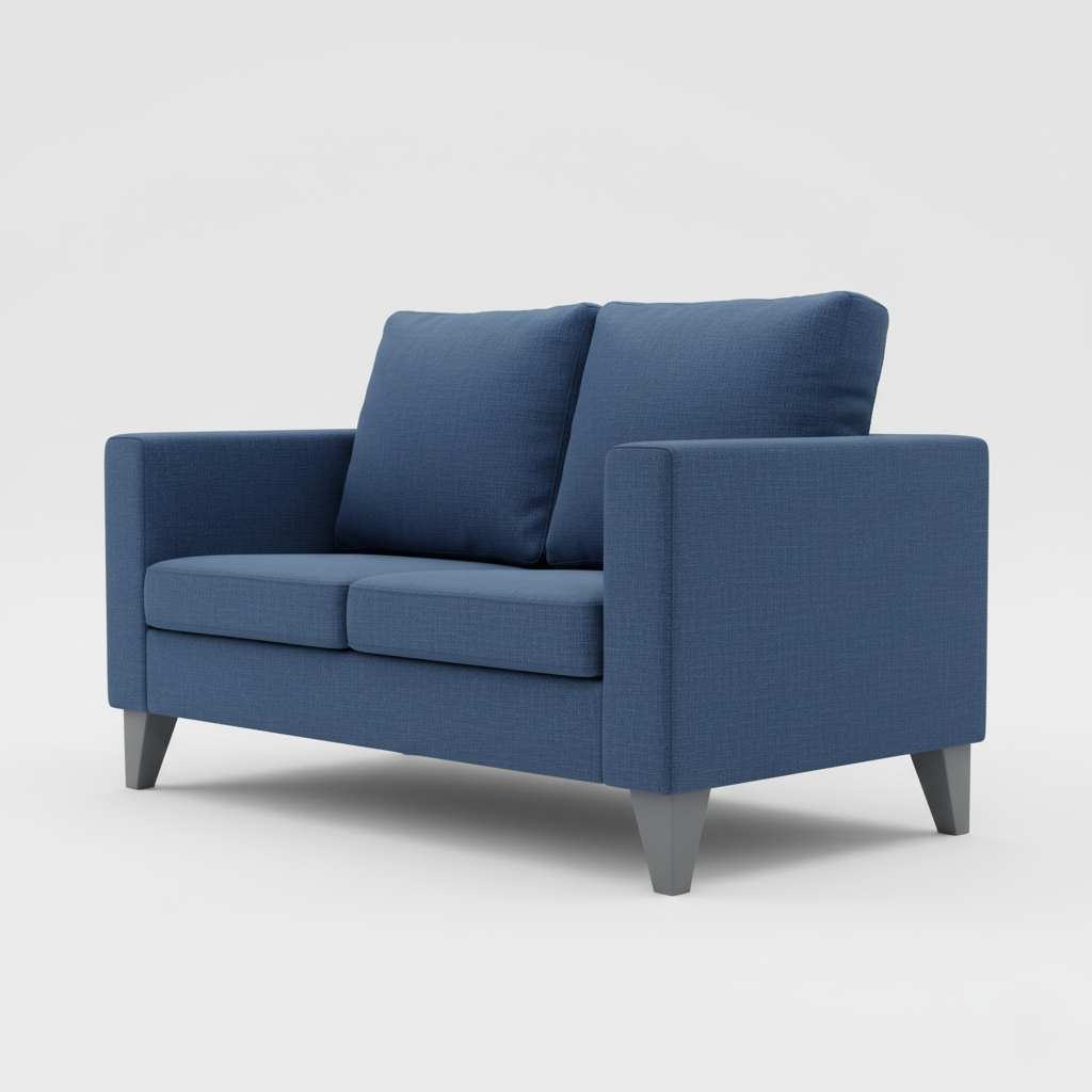 2-Seater Home Furniture Modern Design Sofa Upholstery Fabric and Comfortable for Living room