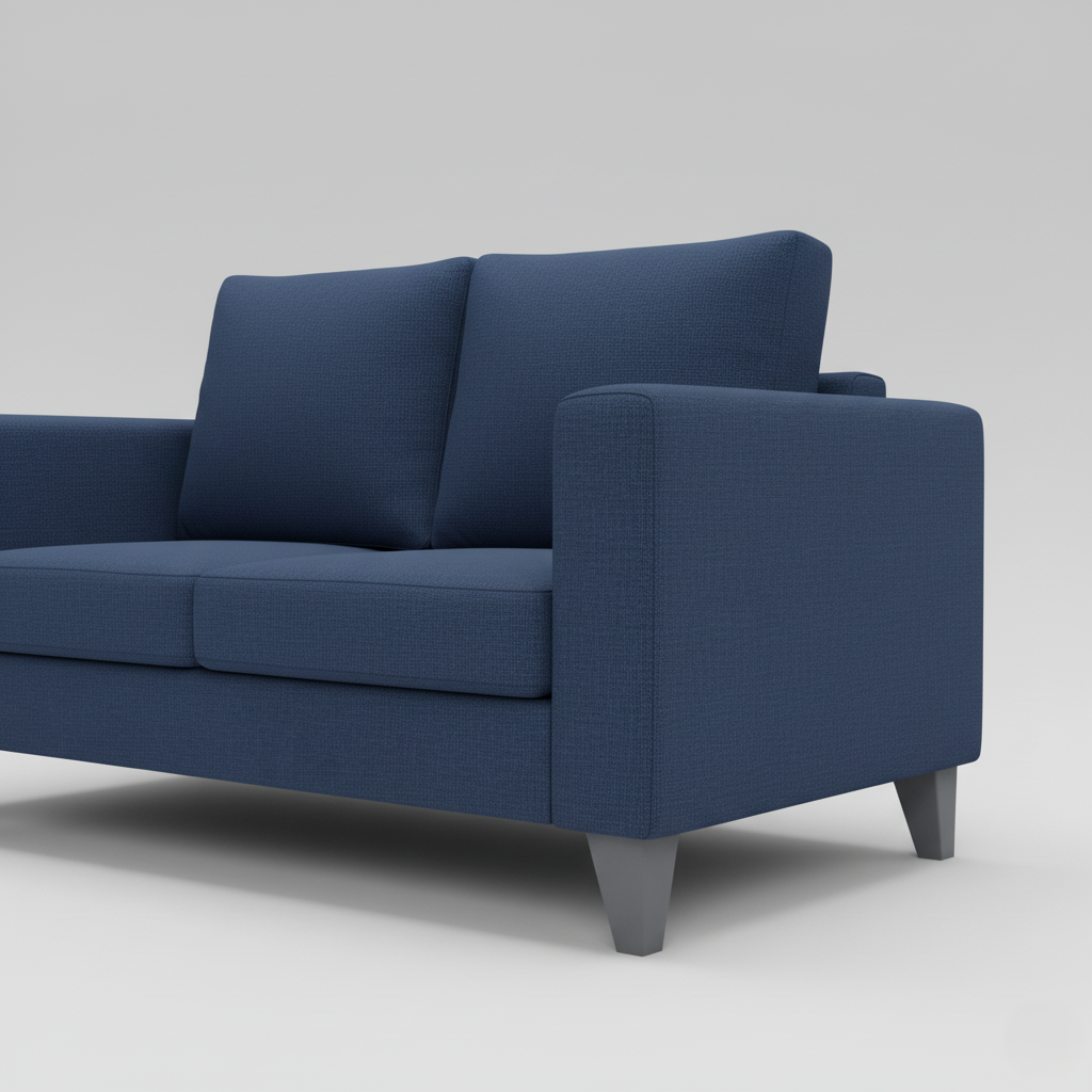 2-Seater Home Furniture Modern Design Sofa Upholstery Fabric and Comfortable for Living room