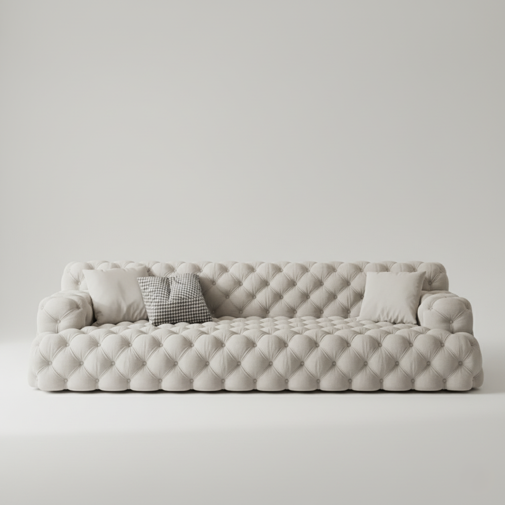 3 Seater Sofa For House Furniture Upholstery Suede Best Quality Fabric and Best Quality Wood and Comfortable for Living Hall and Premium
