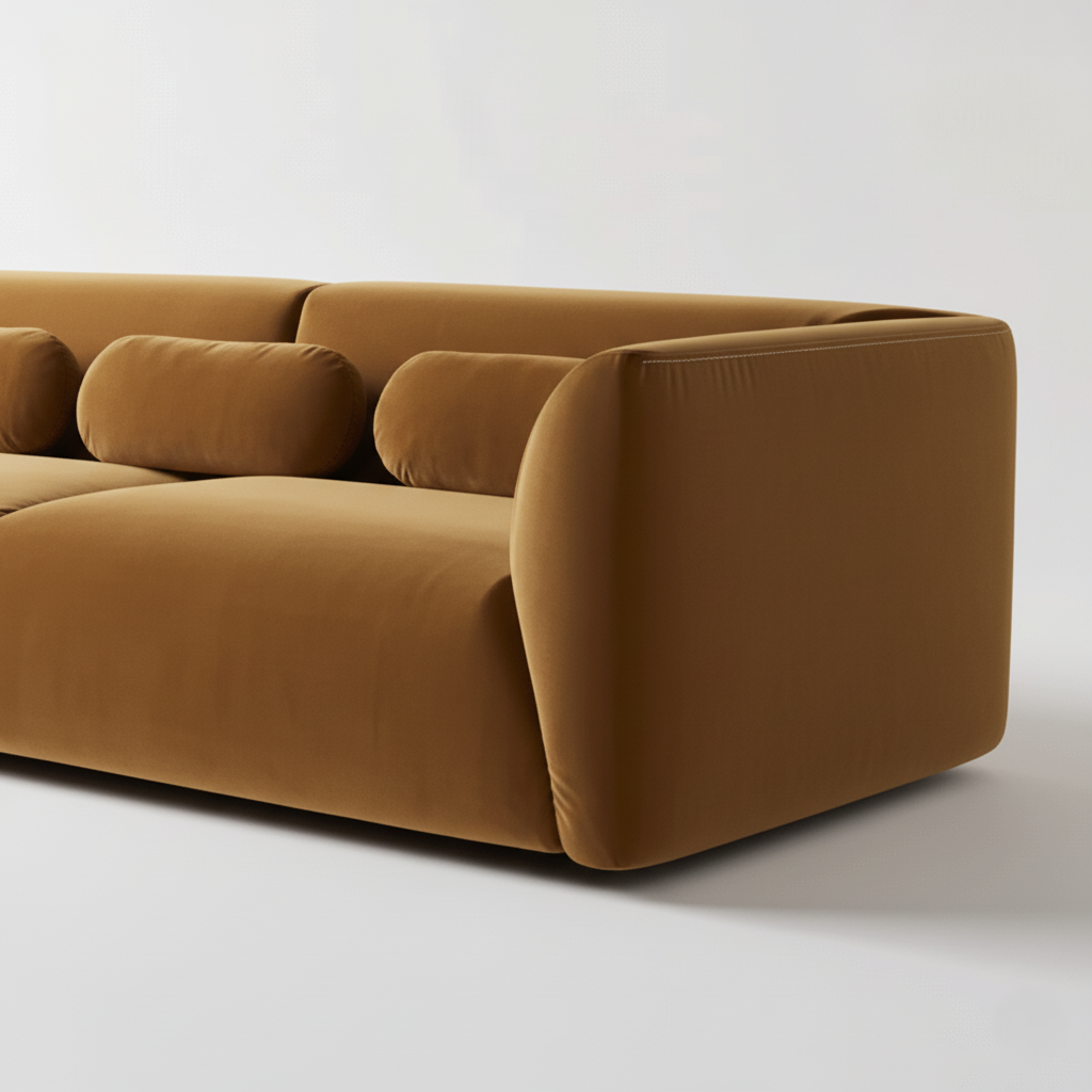 ঘরের আসবাবপত্রের জন্য ৩ আসন বিশিষ্ট সোফা, আসবাবপত্রের আসবাবপত্র, ভেলভেট ফ্যাব্রিক, সেরা মানের ফ্যাব্রিক এবং সেরা মানের কাঠ এবং আরামদায়ক এবং প্রিমিয়াম