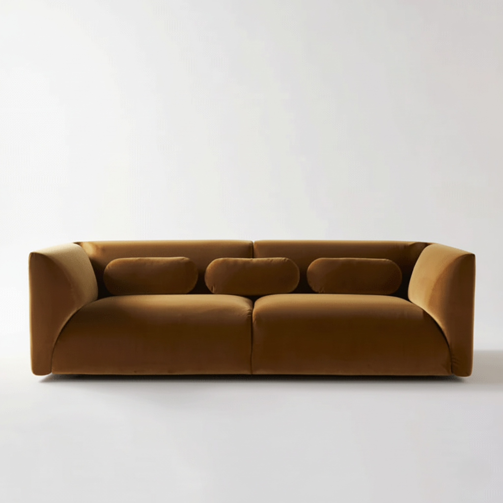 ঘরের আসবাবপত্রের জন্য ৩ আসন বিশিষ্ট সোফা, আসবাবপত্রের আসবাবপত্র, ভেলভেট ফ্যাব্রিক, সেরা মানের ফ্যাব্রিক এবং সেরা মানের কাঠ এবং আরামদায়ক এবং প্রিমিয়াম