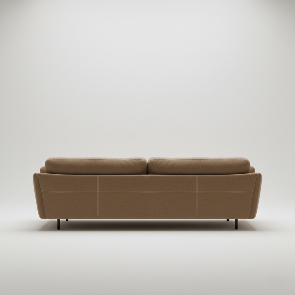 বিলাসবহুল ৩-সিটার সোফা | প্রিমিয়াম সোয়েড গৃহসজ্জার সামগ্রী | টেকসই কাঠের ফ্রেম | বসার ঘরের জন্য আদর্শ