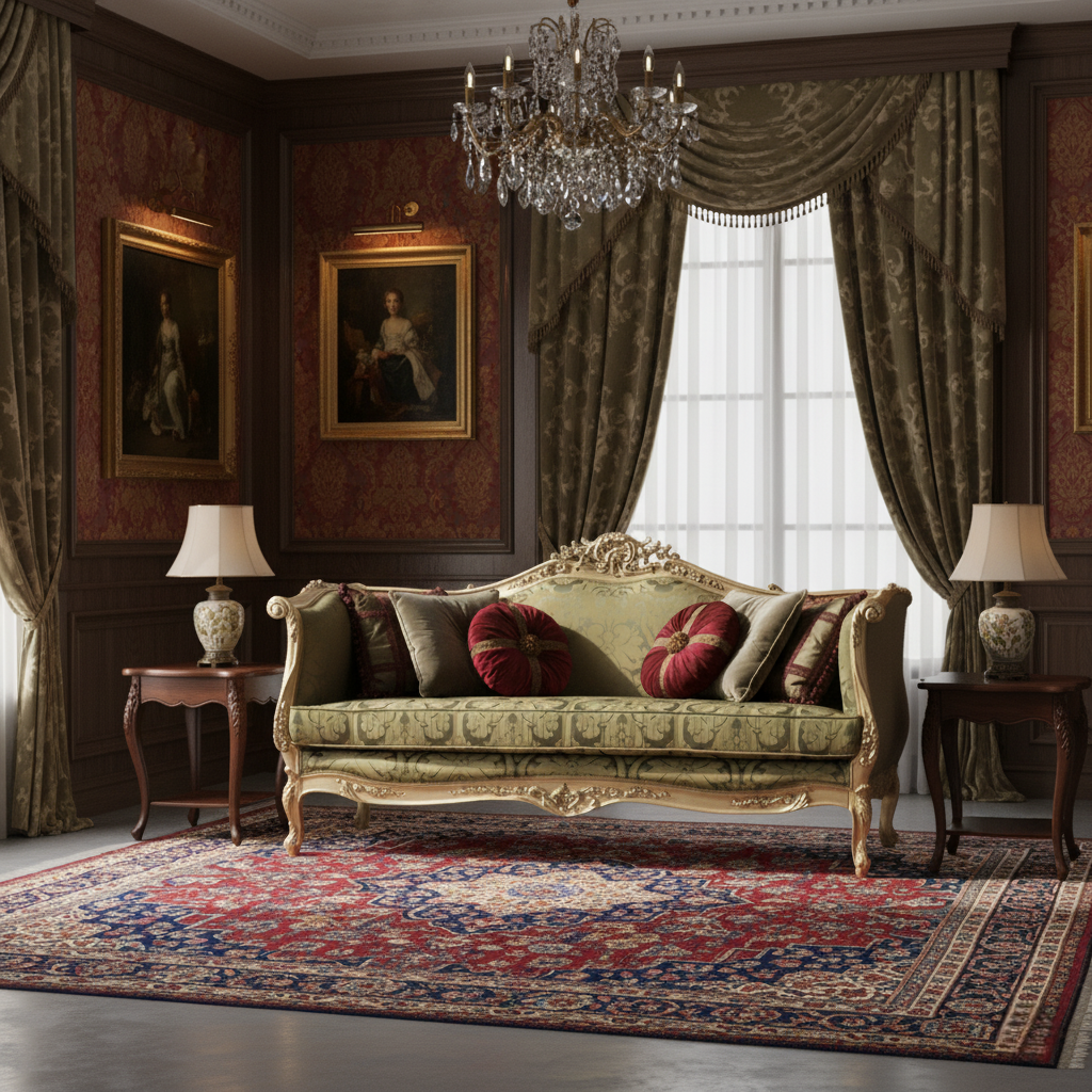 ঘরের আসবাবপত্রের জন্য ৩-সিটের সোফা, আসবাবপত্রের সাজসজ্জা, মার্জিত কাপড়, সেরা মানের কাপড় এবং উচ্চমানের কাঠ এবং প্রিমিয়াম এবং রয়েল