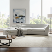 ঘরের আসবাবপত্রের জন্য ৩-সিটার সোফা, পু লেদারেট, আরামদায়ক বসার ঘরের আরামের জন্য উপযুক্ত - সাদা