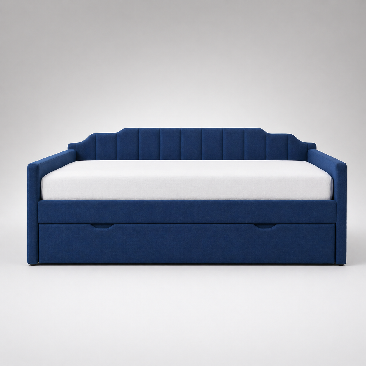 Modern Pull Out Sofa Cum Bed in Solid Marandi Wood Space Saving Wooden Sofa Bed with Hidden Pull Out Sleeping Option for Homes And Apartments
