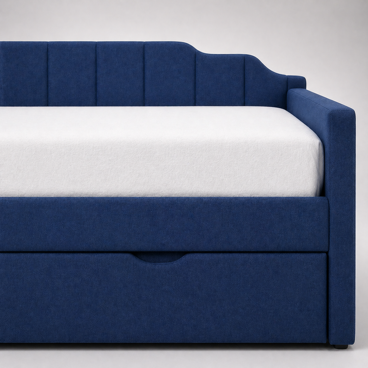 Modern Pull Out Sofa Cum Bed in Solid Marandi Wood Space Saving Wooden Sofa Bed with Hidden Pull Out Sleeping Option for Homes And Apartments