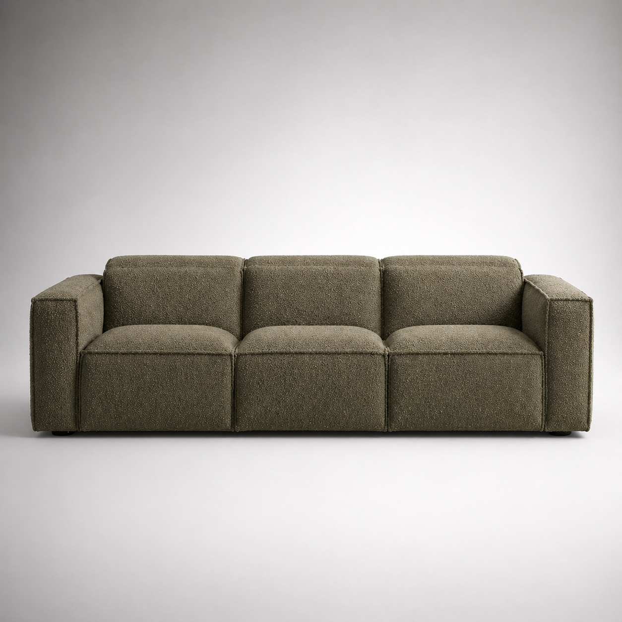 Modern 3 Seater Motion Sofa with Recliner Function, Deep Seating Comfort, Premium Fabric Upholstery, Modular Low Profile Design Sofa