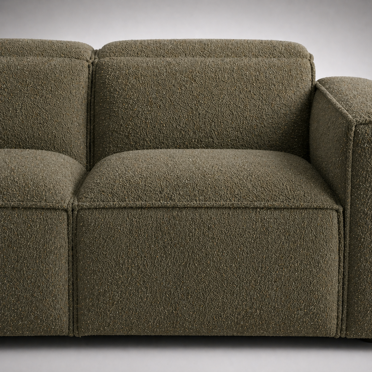 Modern 3 Seater Motion Sofa with Recliner Function, Deep Seating Comfort, Premium Fabric Upholstery, Modular Low Profile Design Sofa
