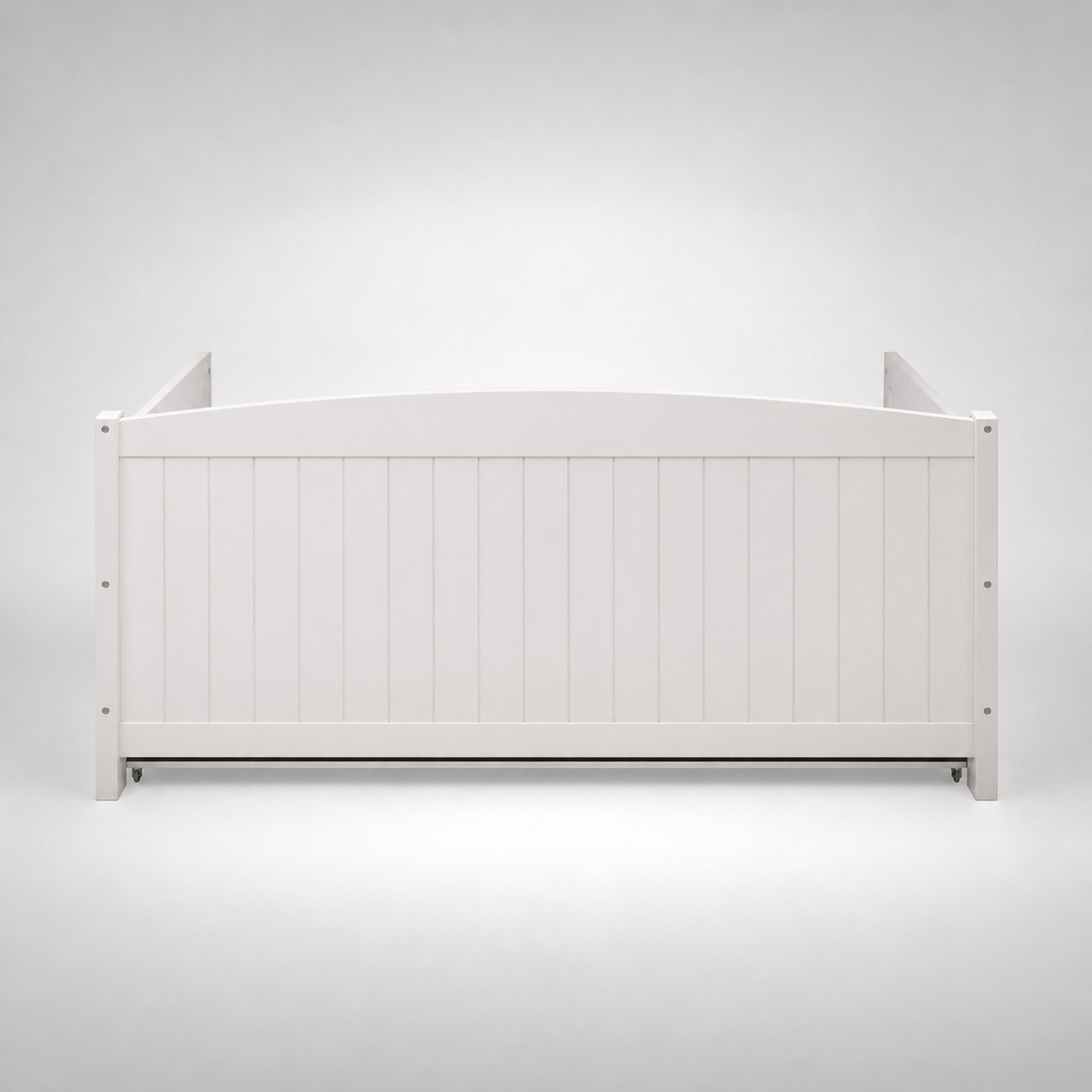 Modern Wooden Daybed with Storage Drawers White Finish Sofa Cum Bed for Guest Room Kids Room Space Saving Multifunctional Furniture