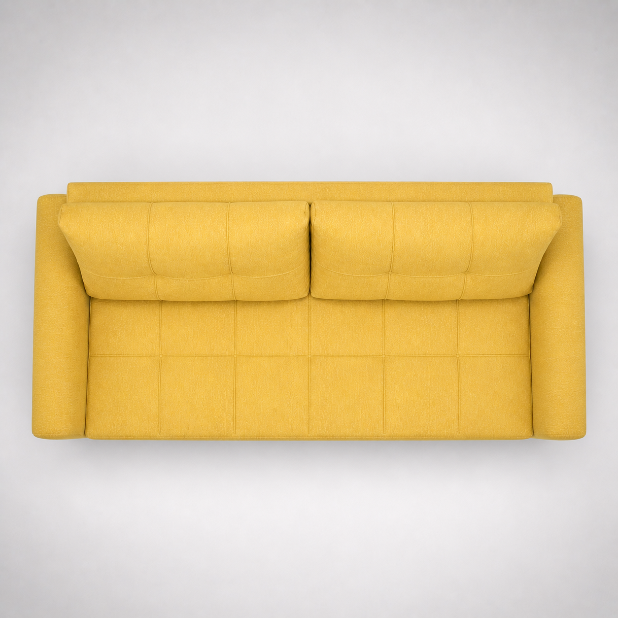 Modern Fabric Sofa Cum Bed with Pull-Out Mechanism, Space Saving Convertible Sofa Bed for Living Room, Guest Use and Compact Homes India