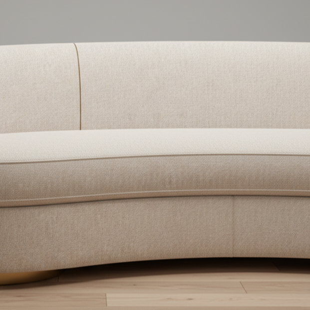 3-Seater Sofa with Office Design, Plush Velvet Fabric, Superior Comfort, and Offering High Comfort and Durable Quality
