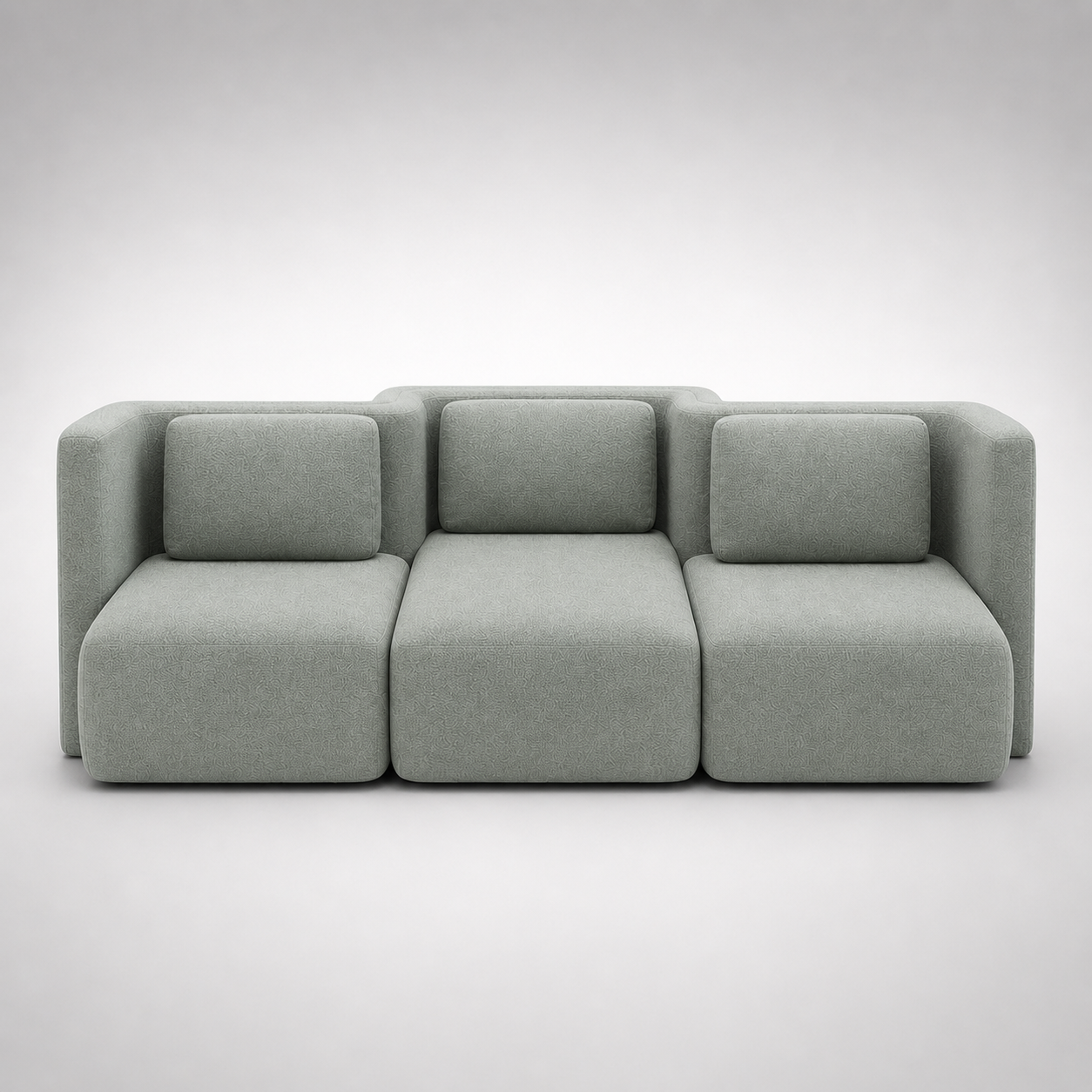 Modern Modular Lounge Sofa Set with Flexible Layout, Premium Fabric Upholstery & Deep Seating Comfort for Living Room & Studio Spaces
