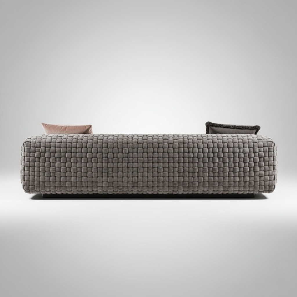 মার্জিত ডিজাইন, নরম কাপড় এবং দীর্ঘস্থায়ী ব্যবহারের জন্য টেকসই ফ্রেম এবং প্রিমিয়াম কাঠের ফ্রেম সহ ভেলভেটের সোফা