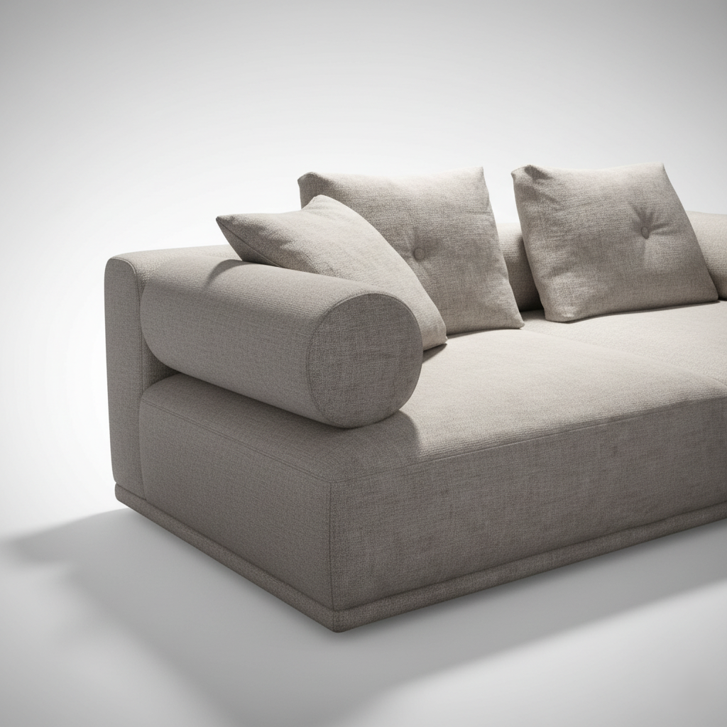 Designer Sofa for Living Room with Premium Fabric, Stylish Look, and Comfortable Seating, Perfect for Modern and Luxury Home Interiors