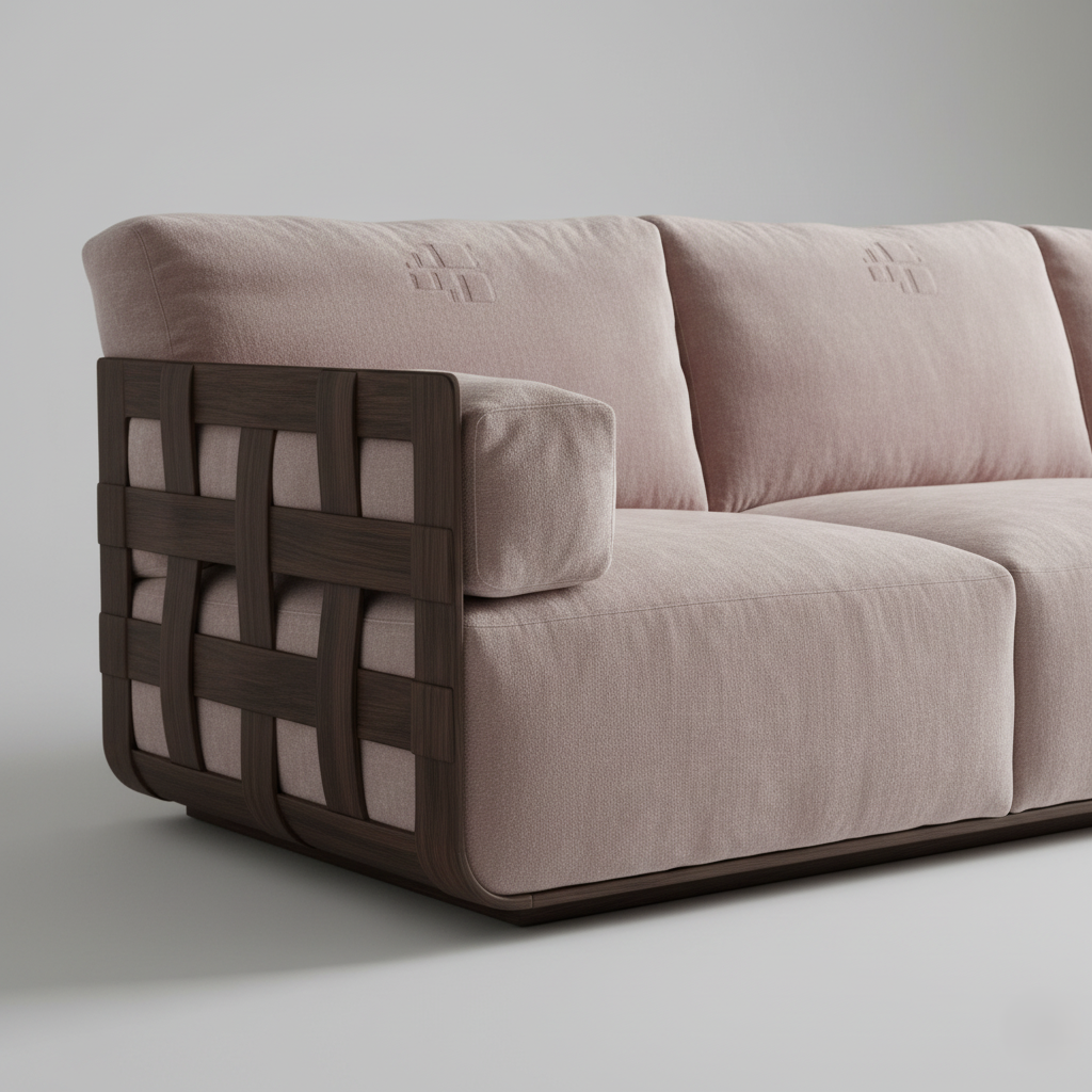 3 Seater Sofa for Living Room with Plush Cushions and Premium Look Soft Touch and Elegant Design for Modern Homes