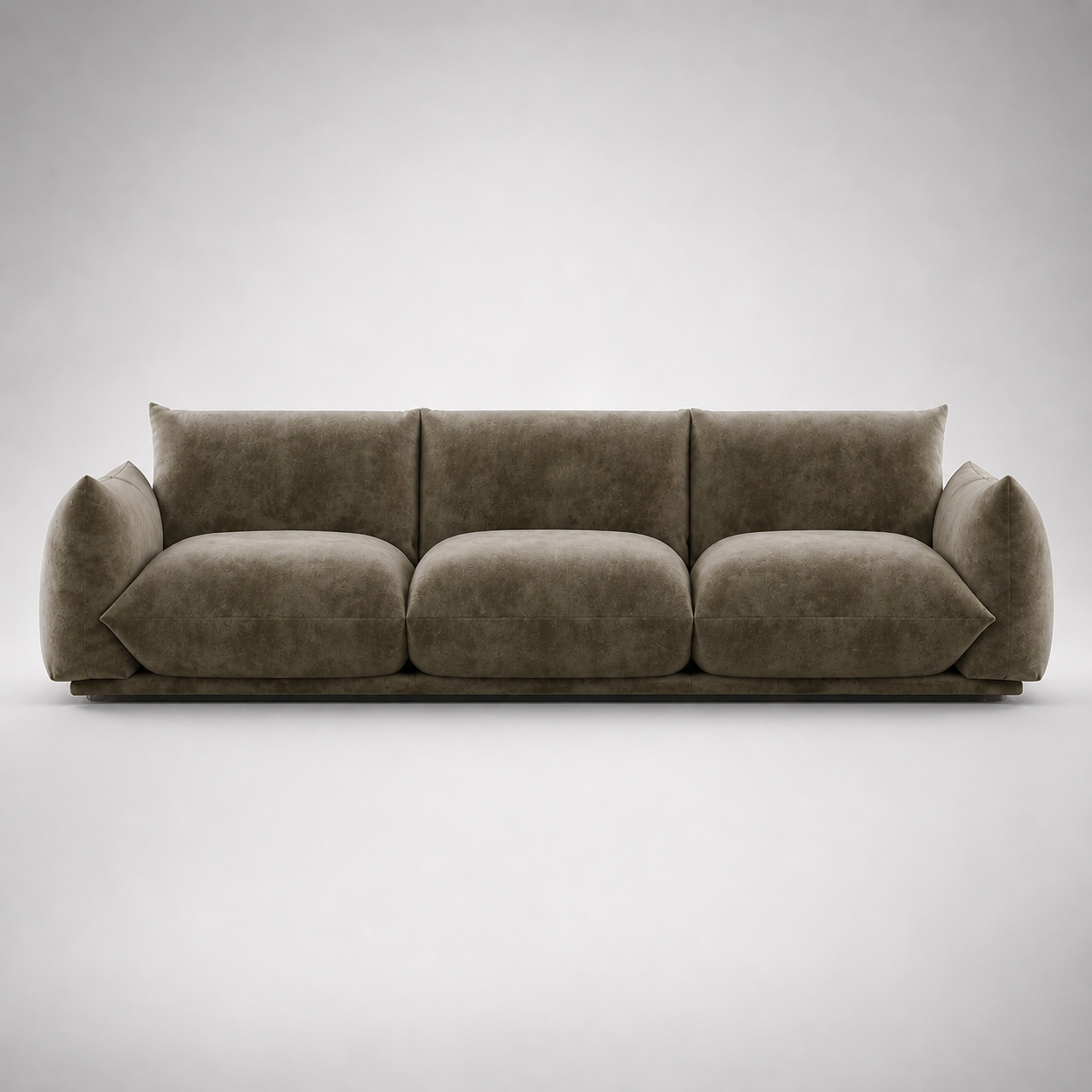 Modern Fabric Sofa with Deep Cushions, Premium Upholstery and Minimalist Contemporary Design for Living Room and Lounge Spaces